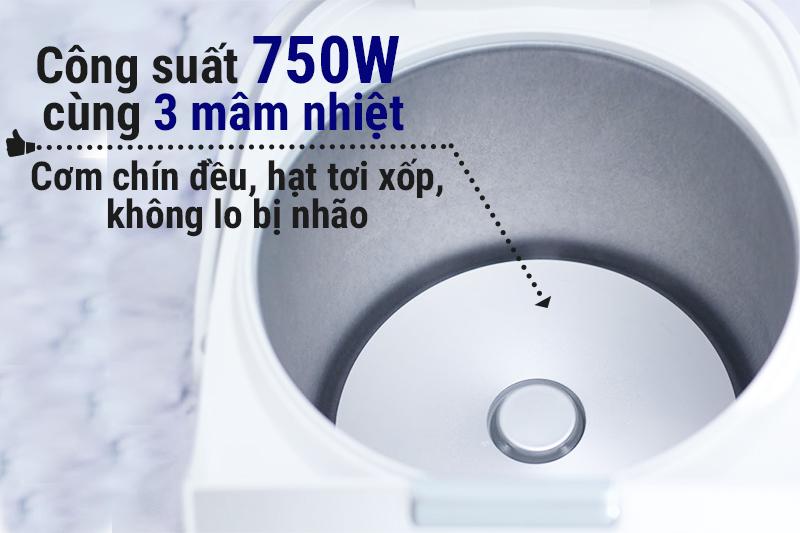 Nồi cơm điện tử Panasonic 1.8 lít SR-ZE185WRAM
