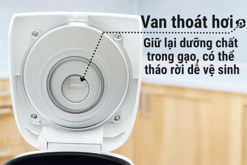 Nồi cơm điện tử Panasonic 1.8 lít SR-ZE185WRAM