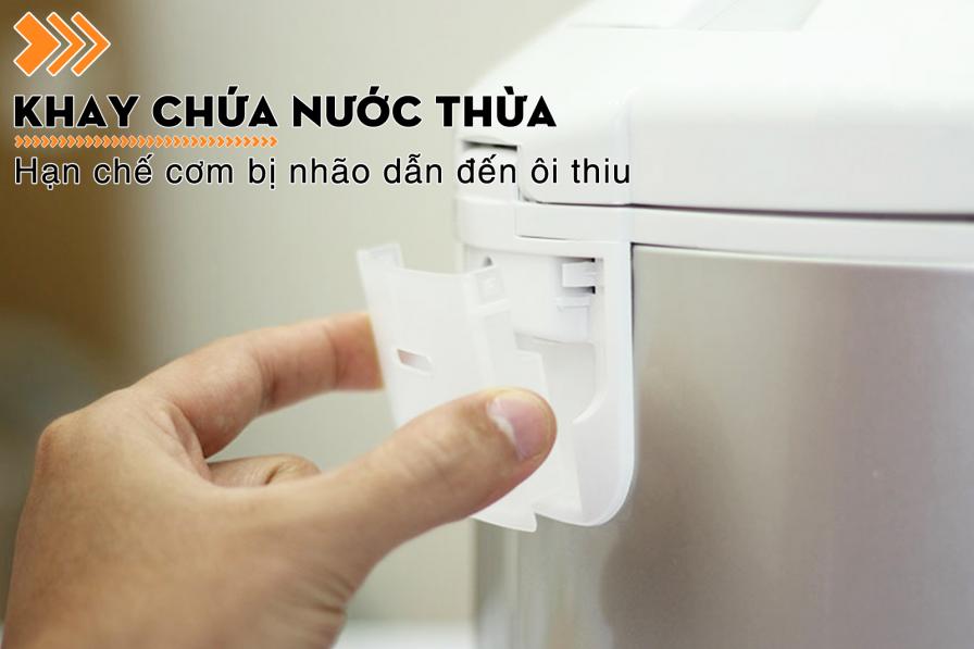 Nồi cơm điện nắp gài Panasonic 1.8 lít SR-MEV18LRA