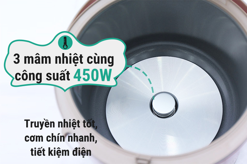 Nồi cơm điện Happycook 2.2L HC-220N
