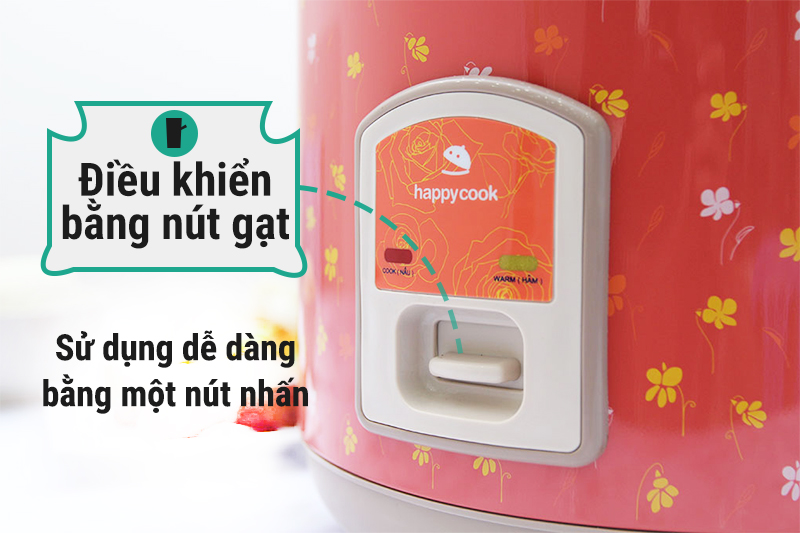Nồi cơm điện Happycook 2.2L HC-220N