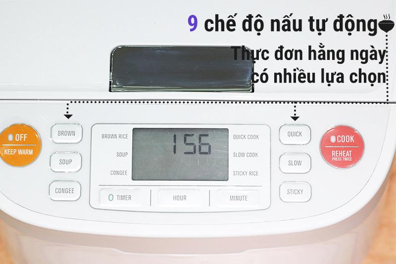 Nồi cơm điện tử Electrolux 1.2 lít ERC6503W