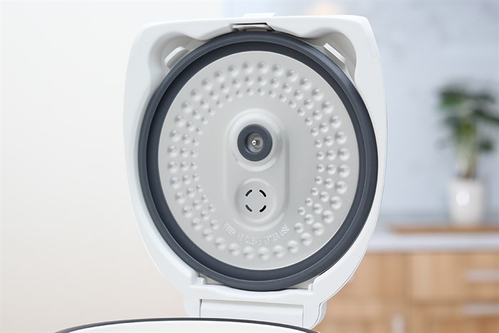 Nồi cơm điện tử Midea 1.8 lít MB-FS5018 Màu Trắng - Hồng