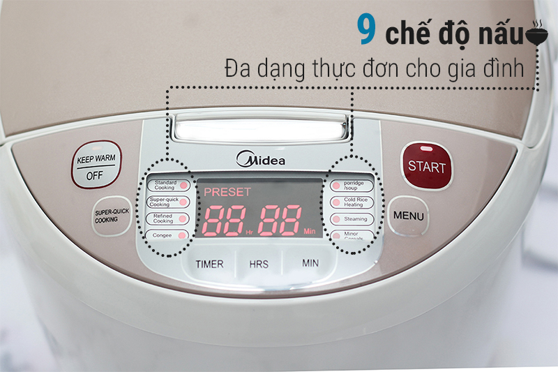Nồi cơm điện Midea MB-FS5018