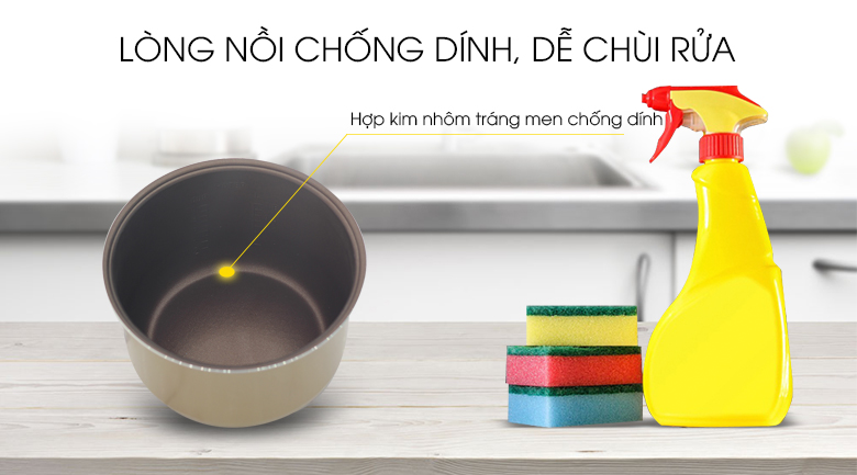 Nồi cơm điện tử Midea 1.8 lít MR-SC18MB