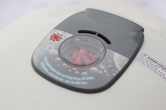 Nồi cơm điện tử Midea 1.8 lít MR-SC18MB Màu Trắng - Xám