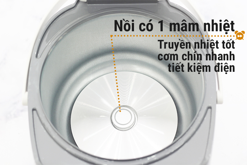 Nồi cơm điện tử Midea 1.8 lít MR-SC18MB