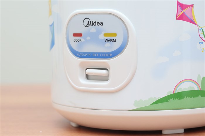 Nồi cơm điện Midea 1.8 lít MR-CM1801 Màu Trắng