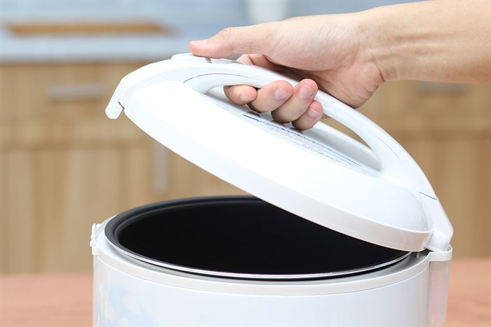 Nồi cơm điện Midea 1.8 lít MR-CM1801 Màu Trắng