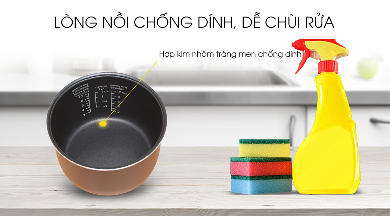 Nồi cơm điện Electrolux 1.8 lít ERC6603W