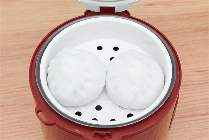 Nồi cơm điện Sunhouse 1.2 lít SH8215 Màu Đỏ