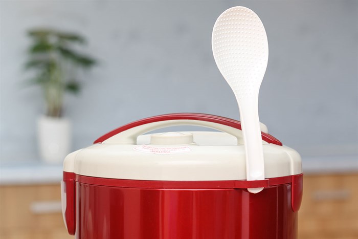 Nồi cơm điện Sunhouse 1.2 lít SH8215 Màu Đỏ