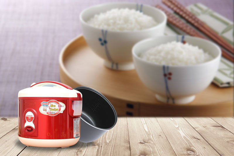 Nồi cơm nắp gài Sunhouse SH8215 Nồi cơm nắp gài Sunhouse SH8215