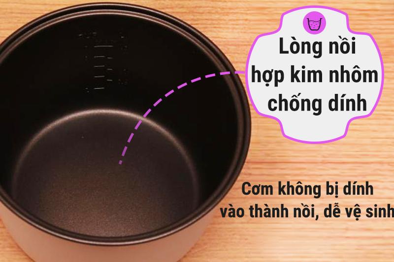Nồi cơm điện nắp gài Bluestone 1.8 lít RCB-5507