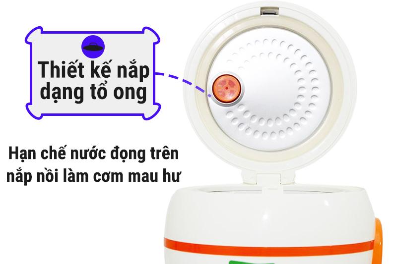 Nồi cơm điện nắp gài Comet 0.6 lít CM-8006