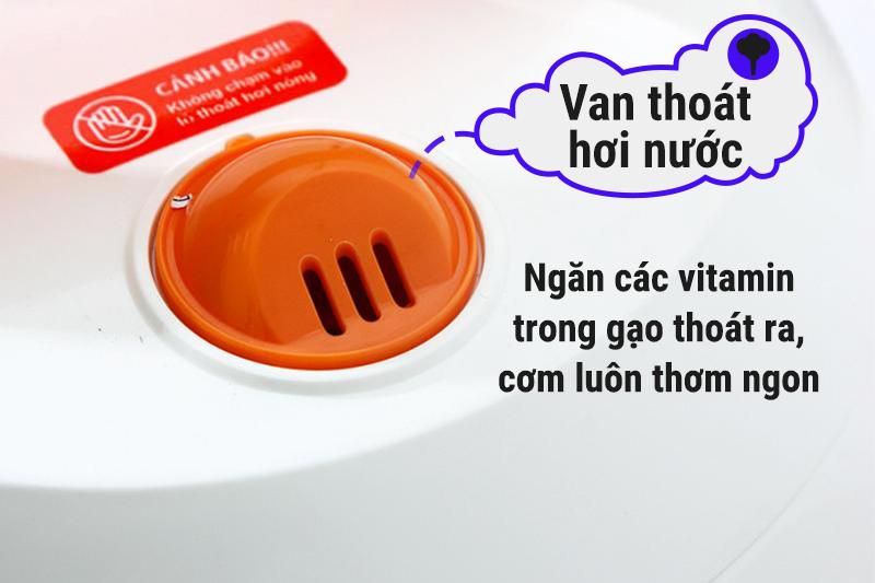 Nồi cơm điện nắp gài Comet 0.6 lít CM-8006