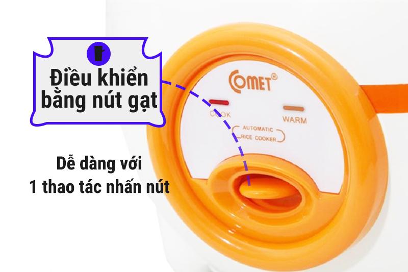 Nồi cơm điện nắp gài Comet 0.6 lít CM-8006