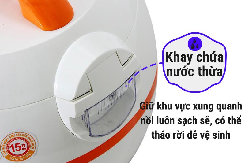 Nồi cơm điện nắp gài Comet 0.6 lít CM-8006