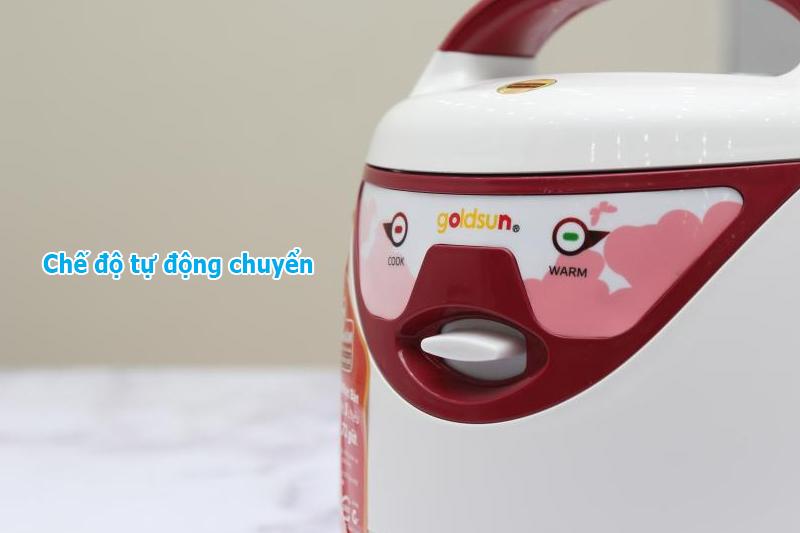Nồi cơm điện nắp gài Goldsun 1.0L ARC - GW100