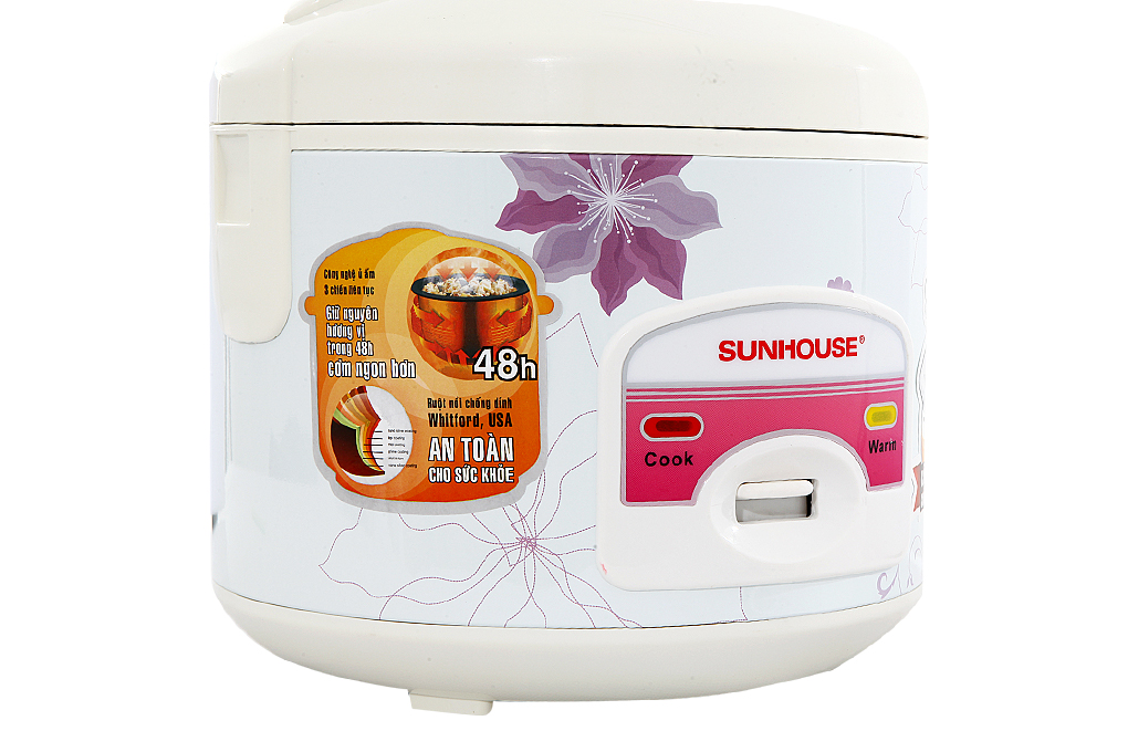 Nồi cơm điện nắp gài Sunhouse 1.2 lít SH8212