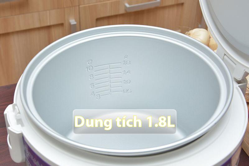 Nồi cơm điện nắp gài Sharp 1.8L KS-19EV