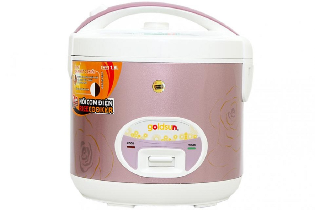 Nồi cơm điện nắp gài Goldsun 1.8 lít ARC - G18CT