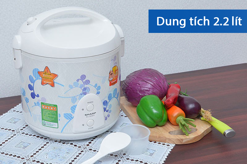Nồi cơm điện nắp gài Sharp 2.2L KS-231EV