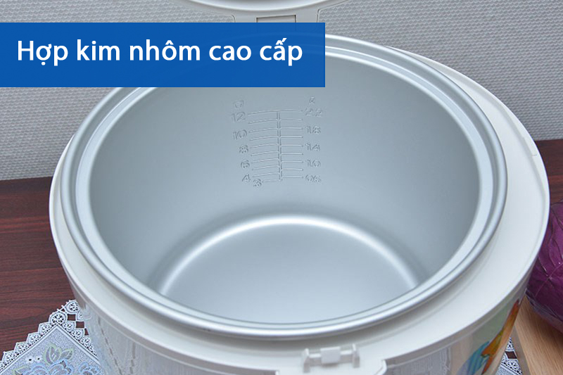 Nồi cơm điện nắp gài Sharp 2.2L KS-231EV