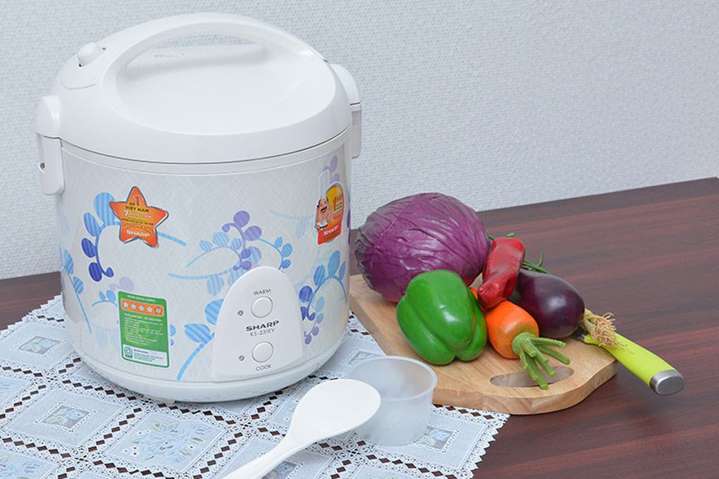 Nồi cơm điện nắp gài Sharp 2.2L KS-231EV