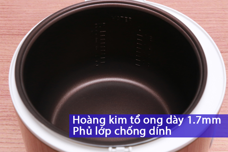 Nồi cơm điện nắp gài Midea 1.8L MR-CM1806