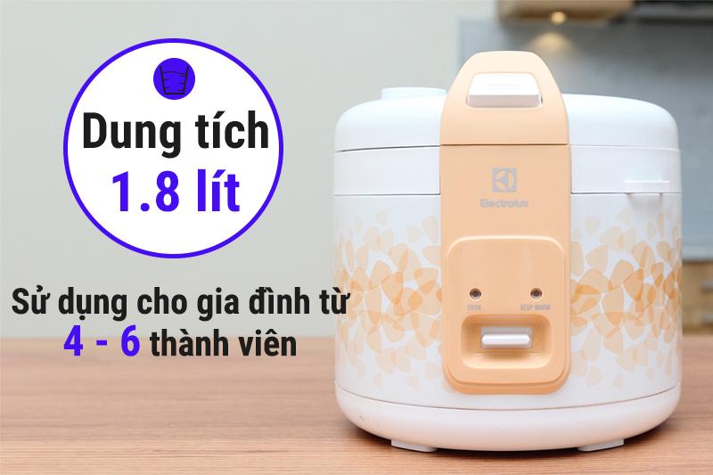 Nồi cơm điện nắp gài Electrolux 1.8 lít ERC3105
