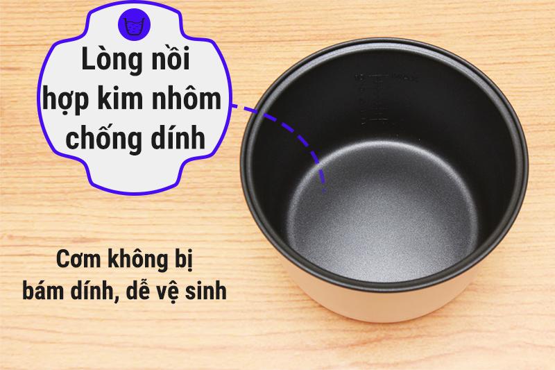 Nồi cơm điện nắp gài Electrolux 1.8 lít ERC3105