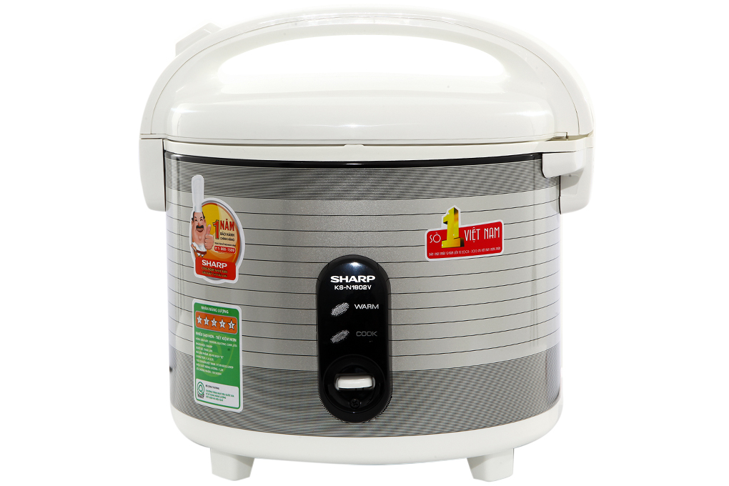 Nồi cơm điện nắp gài Sharp 1.8 lít KS-N1802V