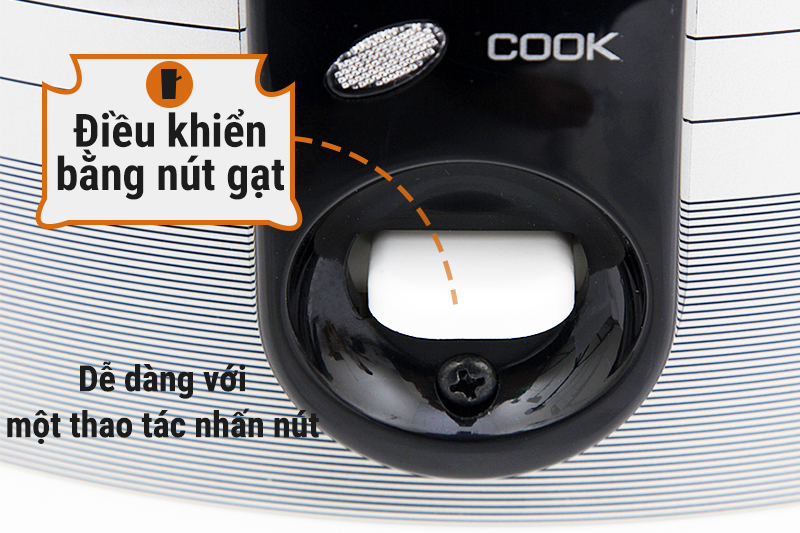 Nồi cơm điện nắp gài Sharp 1.8 lit KS-N1802V