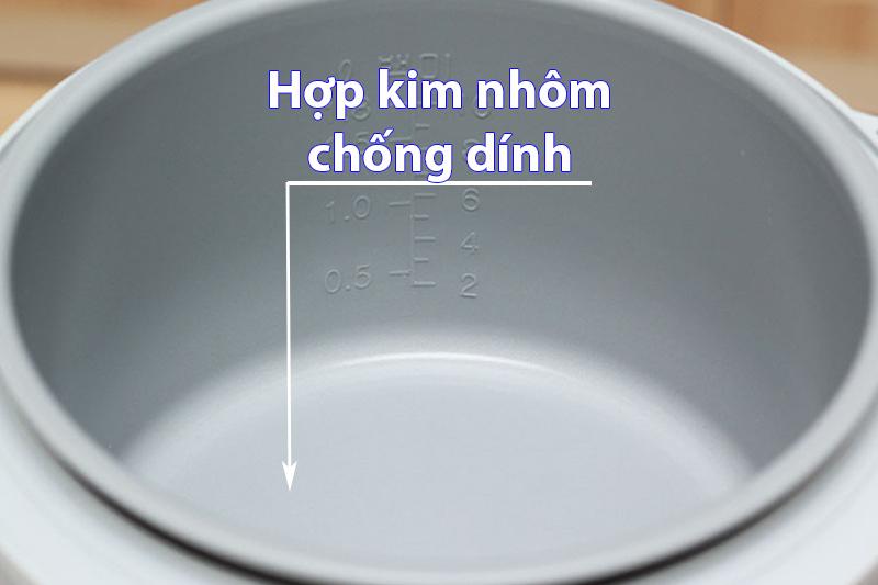 Nồi cơm điện nắp gài Cukcoo 1.8L CR-1062