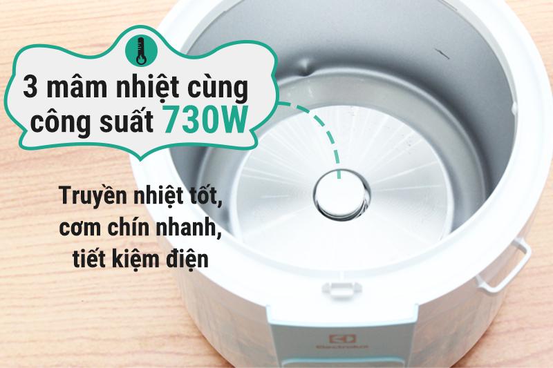 Nồi cơm điện nắp gài Electrolux 1.8 lít ERC3205