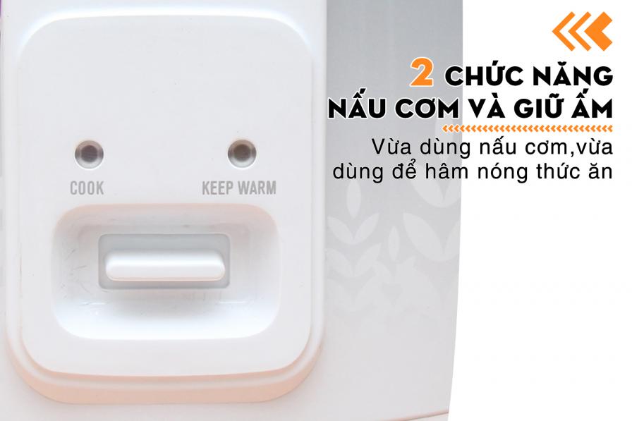 Nồi cơm điện nắp gài Electrolux 1.8 lít ERC3305