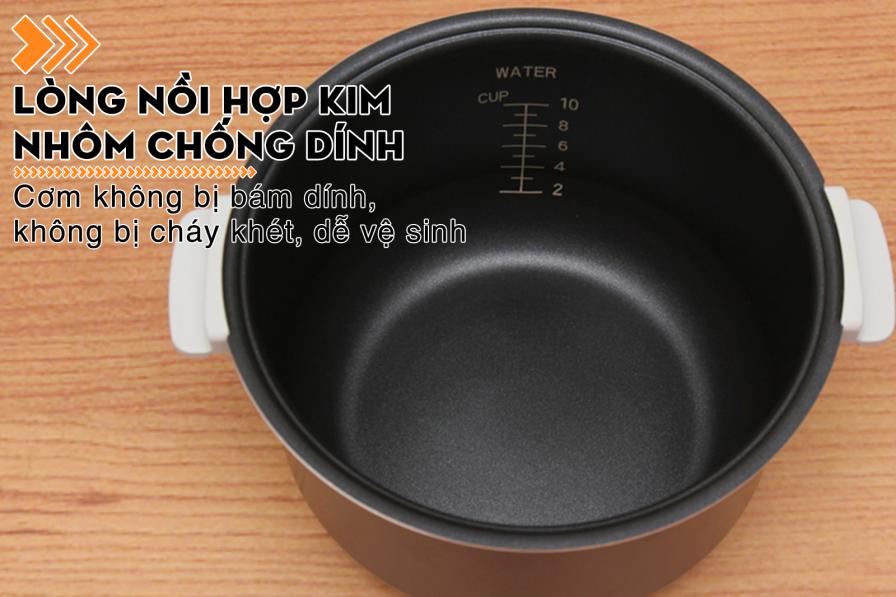 Nồi cơm điện nắp gài Electrolux 1.8 lít ERC3305