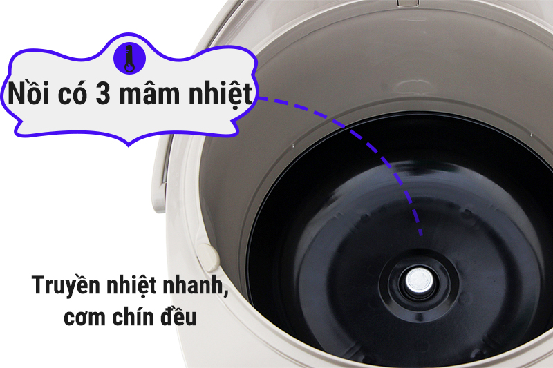 Nồi cơm điện tử Toshiba 1.8 lít RC-18RH(CG)VN