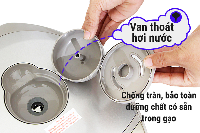 Nồi cơm điện tử Toshiba 1.8 lít RC-18RH(CG)VN