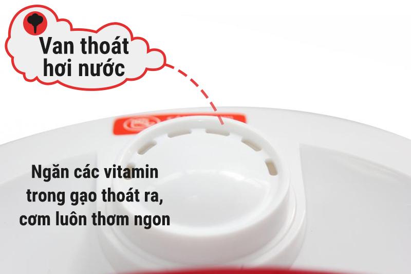 Nồi cơm điện nắp gài Comet 1.8 lít CM8016