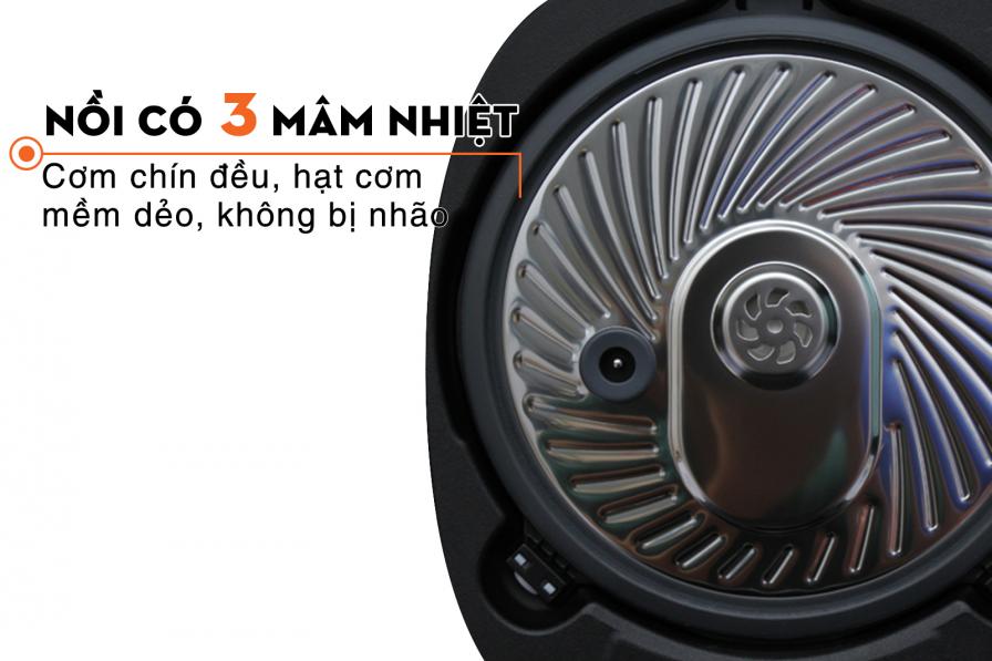 Nồi cơm điện tử Midea 1.5 lít MB-FZ4087
