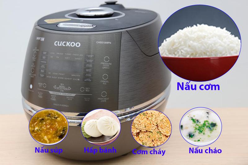 Nồi cơm điện tử Cuckoo 1.8L CRP- CHSS1009FN