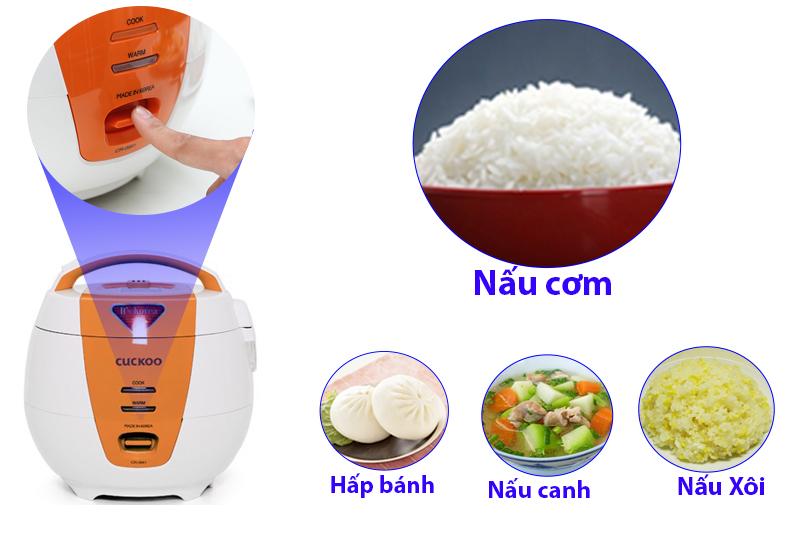 Nồi cơm điện nắp gài Cukcoo 1.0L CR- 0661-O