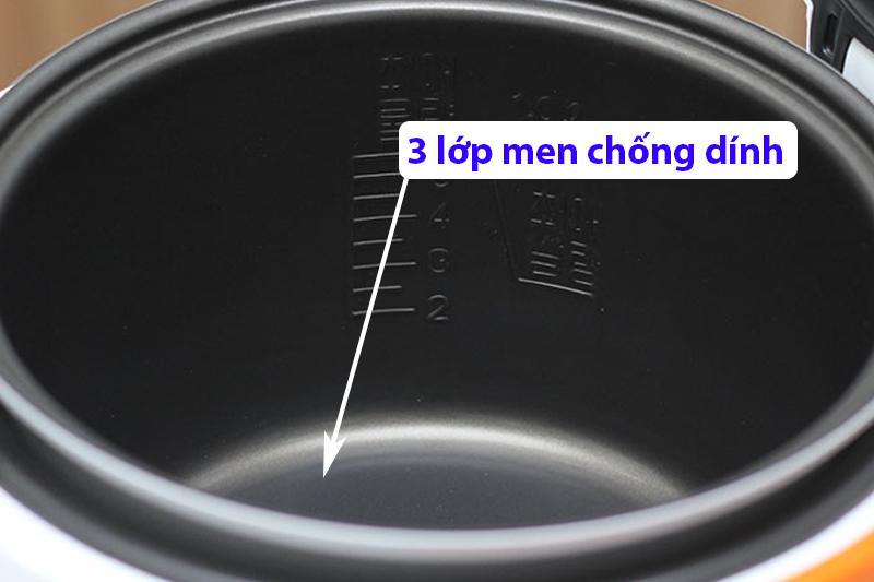 Nồi cơm điện nắp gài Cukcoo 1.0L CR- 0661-O
