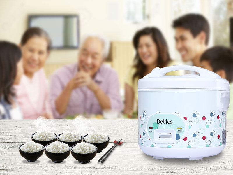 Nồi cơm điện Delites 1.8 lít NCG1801 Nồi cơm điện Delites 1.8 lít NCG1801