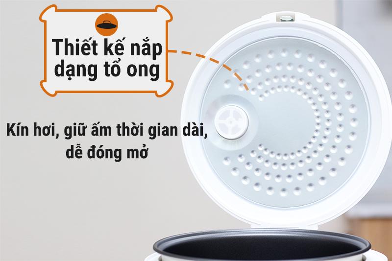 Nồi cơm nắp gài Delites 1.8 lít NCG1801