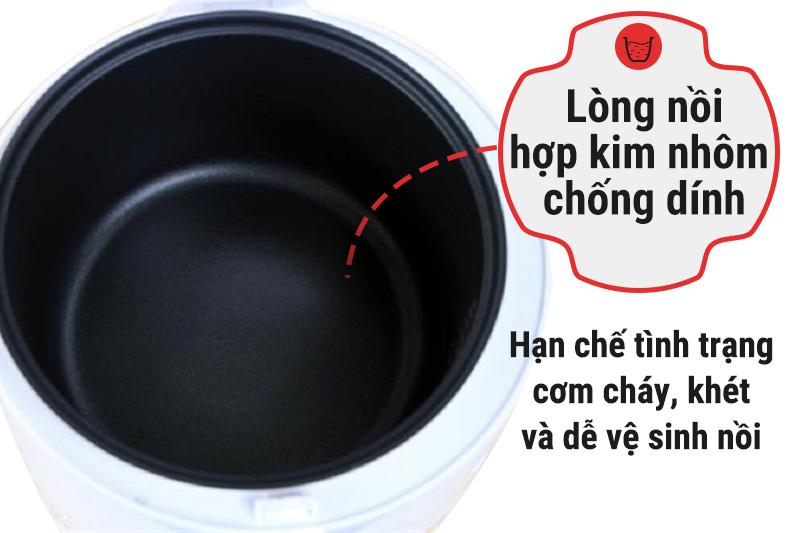 Nồi cơm điện nắp gài Sunhouse 1.8 lít SHD8602