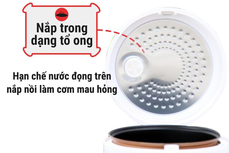 Nồi cơm điện nắp gài Sunhouse 1.8 lít SHD8602
