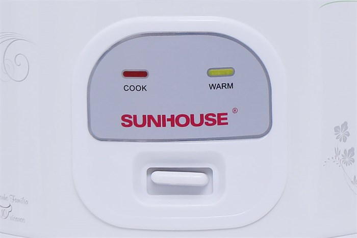 Nồi cơm điện Sunhouse 1.2 lít SHD8210 Màu Trắng